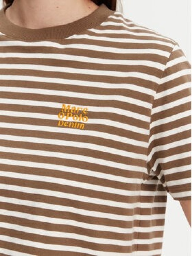 Marc O'Polo Denim T-Shirt 500 0005 953 Brązowy Relaxed Fit