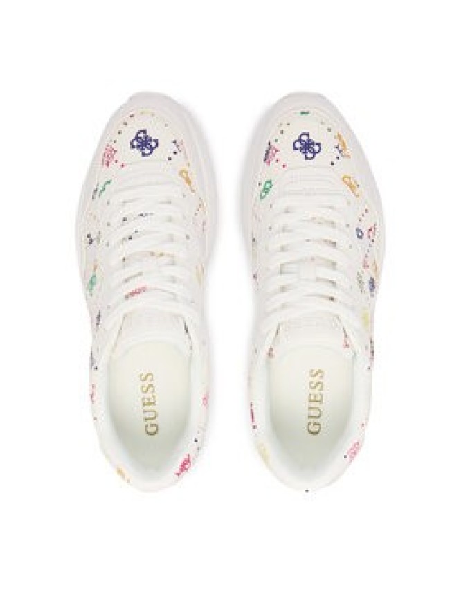 Guess Sneakersy FLPVN4 FAL12 Biały