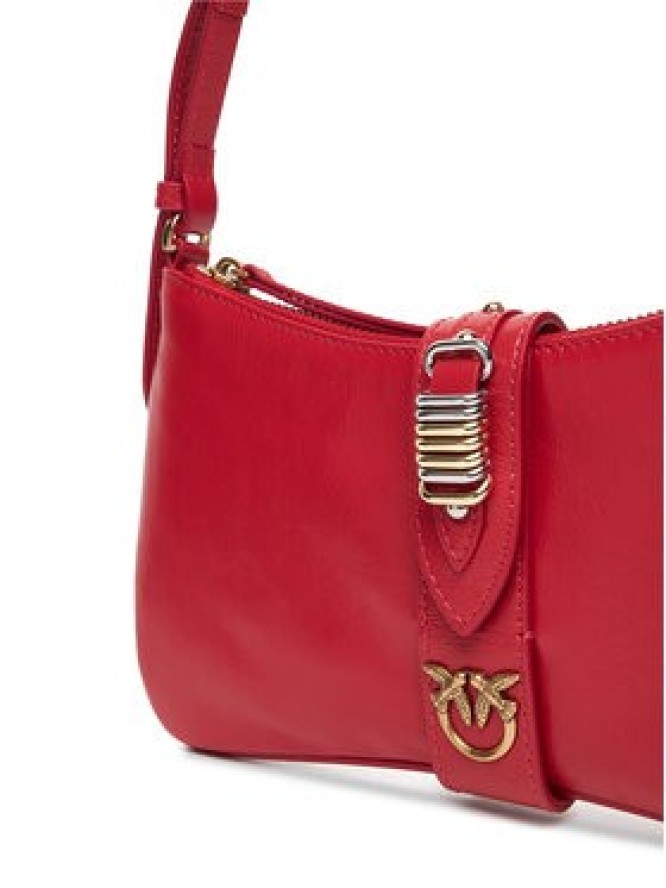 PINKO Torebka Arthemis Shoulder Mini AI 24-25 PLTT 103512 A29V Czerwony