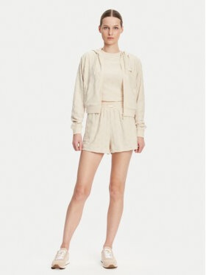 Guess Bluza V5GQ00 KCT02 Beżowy Regular Fit