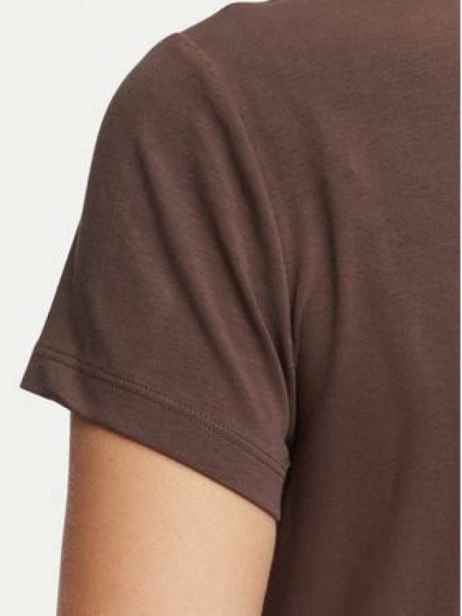 Guess T-Shirt W4BI26 J1314 Brązowy ciemny Regular Fit