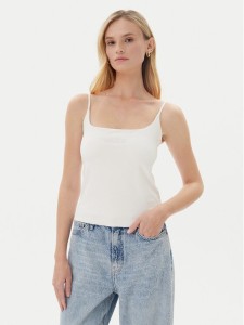 Guess Top V5GP22 J1314 Biały Slim Fit