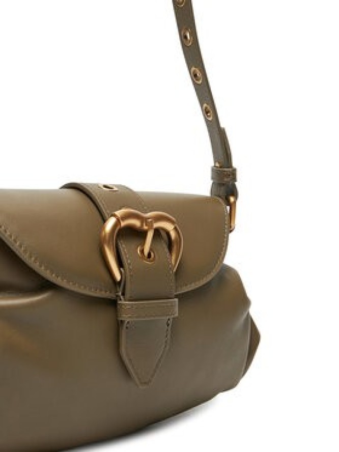 PINKO Torebka Jolene Shoulder Mini PE 25 PLTT 102802 A270 Zielony
