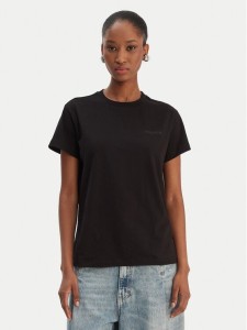 Patrizia Pepe T-Shirt 8M1543/J111-K103 Czarny Regular Fit