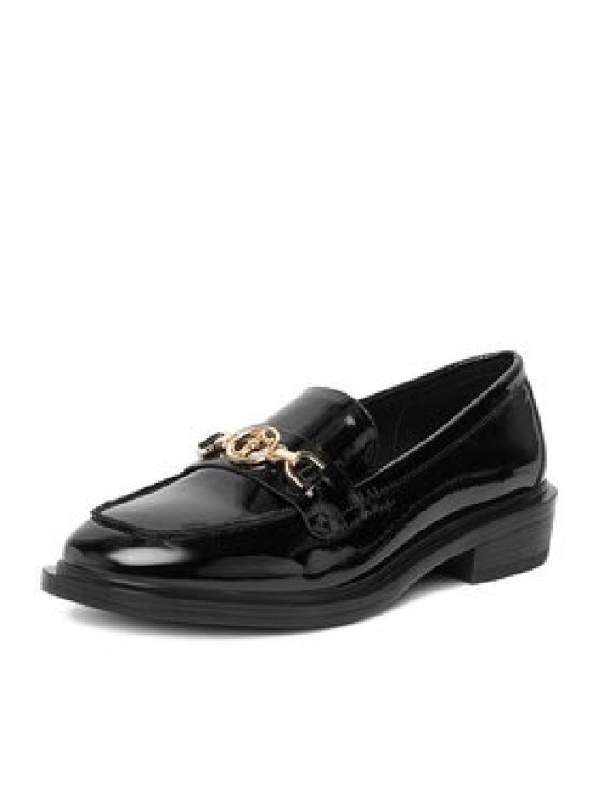 Eva Minge Loafersy EO-NOOR-330-25A-N337 Czarny