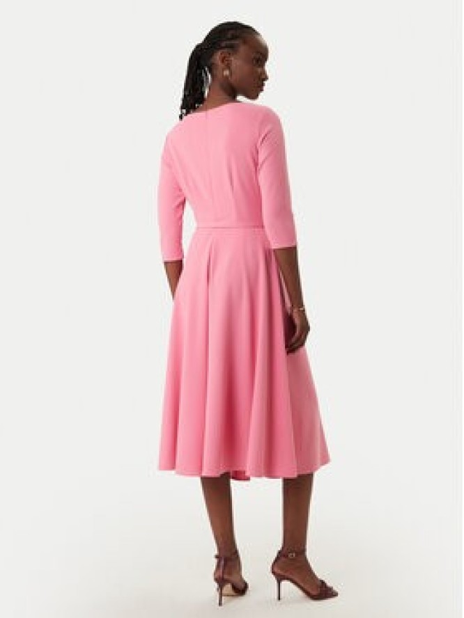 Rinascimento Sukienka koktajlowa CFC0127892003 Różowy Regular Fit