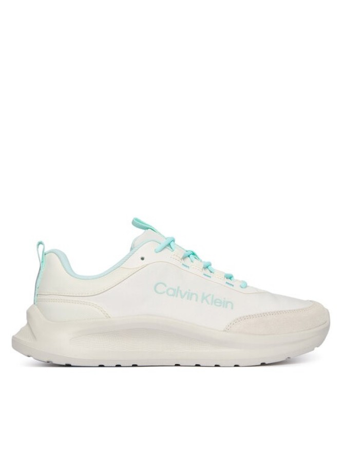 Calvin Klein Sneakersy Light Eva Run Ess Lac Ny-Su Wmn HW0HW03293 Biały