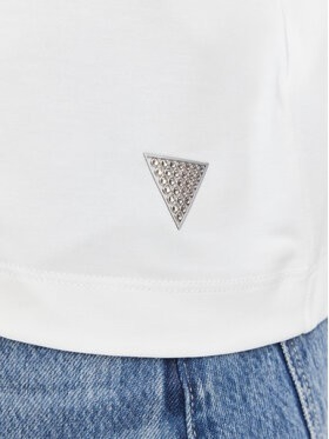 Guess T-Shirt W6YP58 K5233 Biały Relaxed Fit