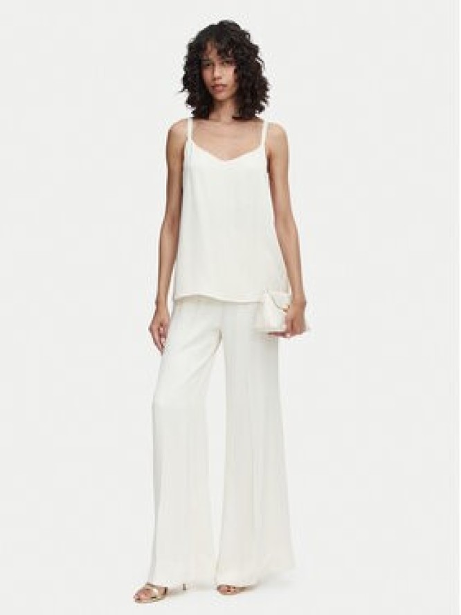 ACCESS FASHION Top 63-2221-875 Kremowy Regular Fit