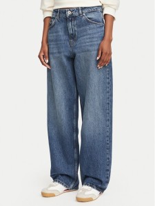 HUGO Jeansy Leni 50564951 Granatowy Relaxed Fit