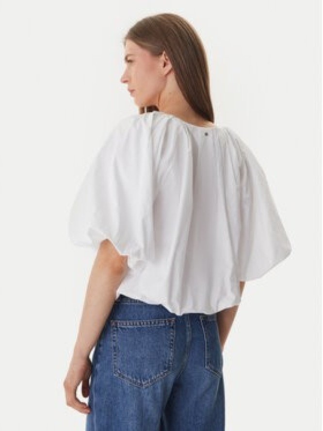 DKNY Bluzka DJ6W2228 Biały Regular Fit