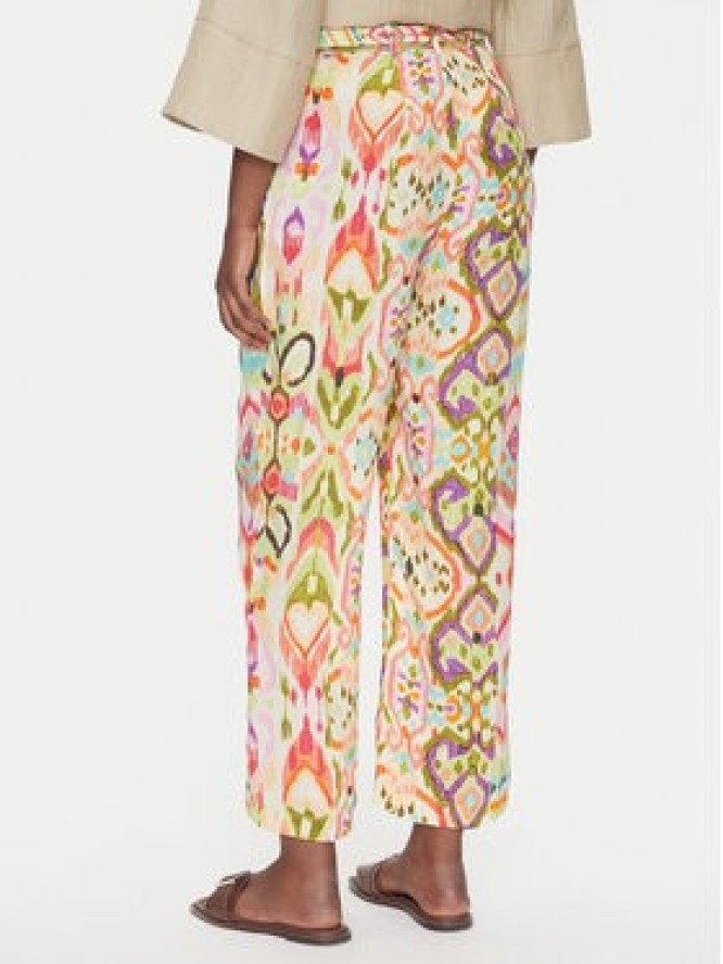 LOLA CASADEMUNT Spodnie materiałowe LS2514017 Kolorowy Relaxed Fit