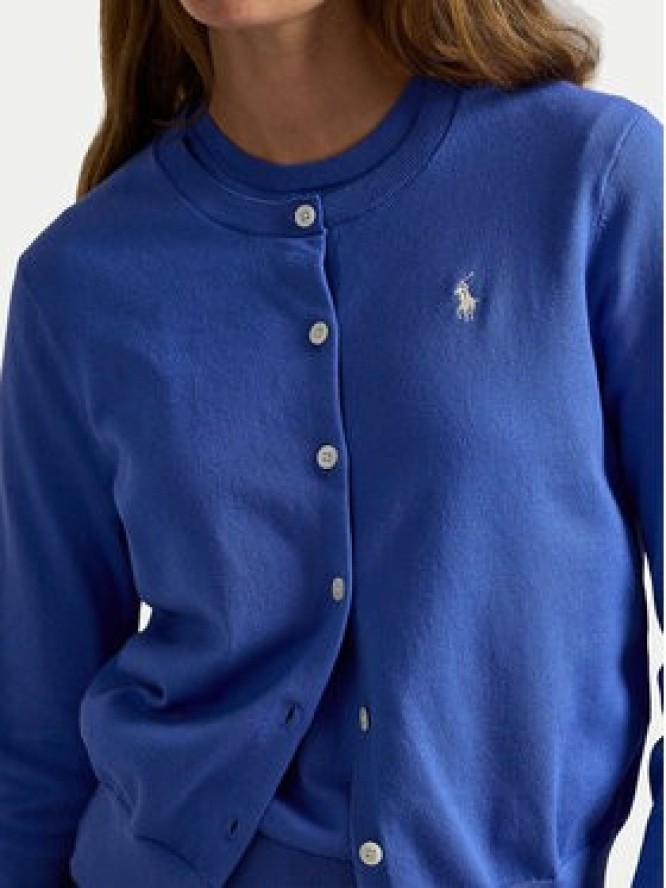 Polo Ralph Lauren Kardigan 211971871500 Niebieski Regular Fit