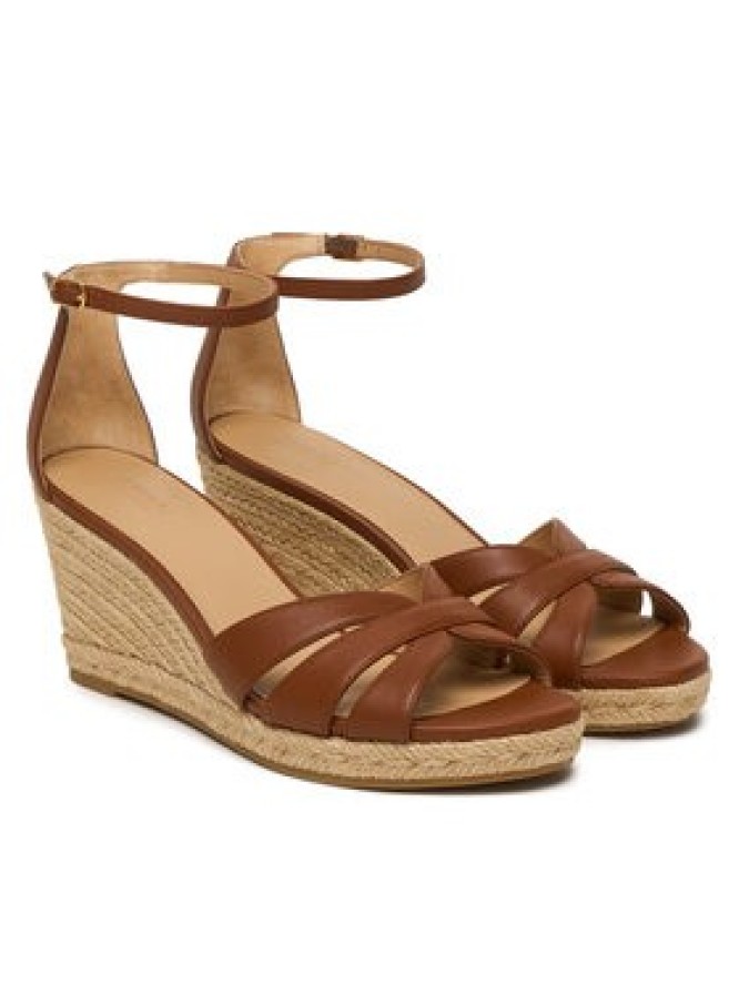 LAUREN RALPH LAUREN Espadryle Nellie 802P04433002 Brązowy