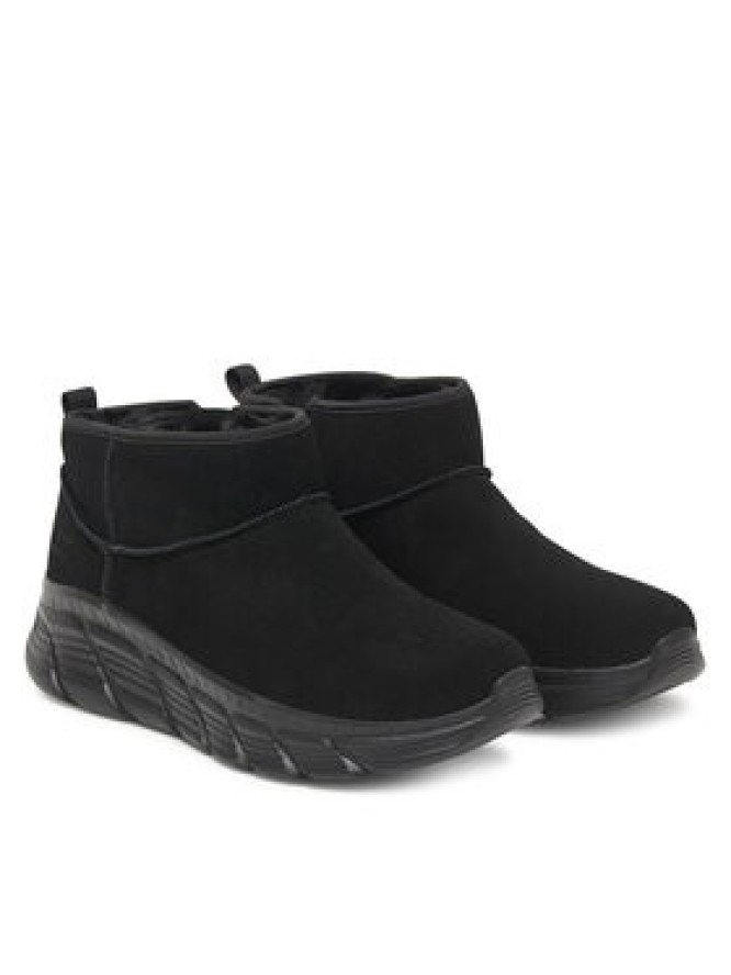Skechers Śniegowce Bobs B Flex Hi 117390/BBK Czarny