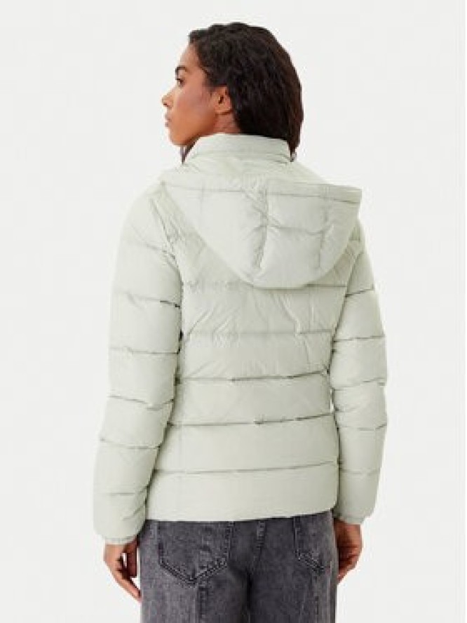 Tommy Jeans Kurtka puchowa Basic DW0DW18312 Zielony Slim Fit