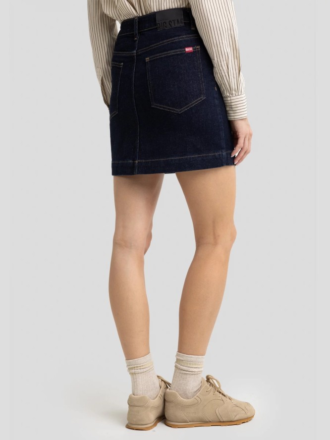Spódnica damska jeansowa mini granatowa Margaret 657