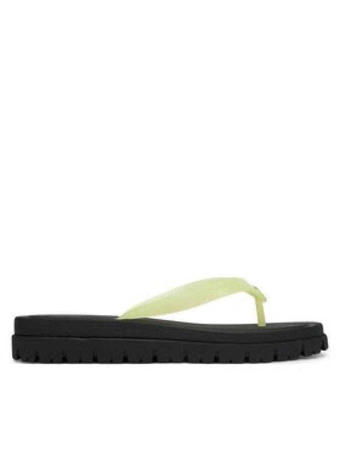 Tommy Jeans Japonki Tjw Cleated Jelly Summer Sandal EN0EN02954 Zielony