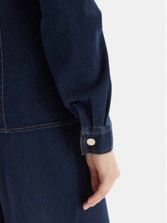 Fracomina Koszula jeansowa FS25WT6004W78201 Granatowy Regular Fit