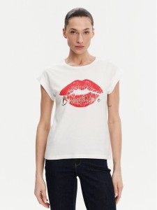 Morgan T-Shirt 251-DVALA Biały Regular Fit