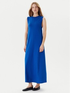 United Colors Of Benetton Sukienka codzienna 3BL0DV01R Niebieski Regular Fit