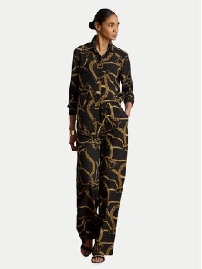 LAUREN RALPH LAUREN Koszula 200P14013001 Czarny Regular Fit