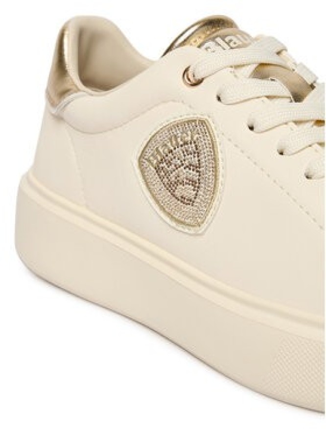 Blauer Sneakersy S6VENUS01/LEM Écru