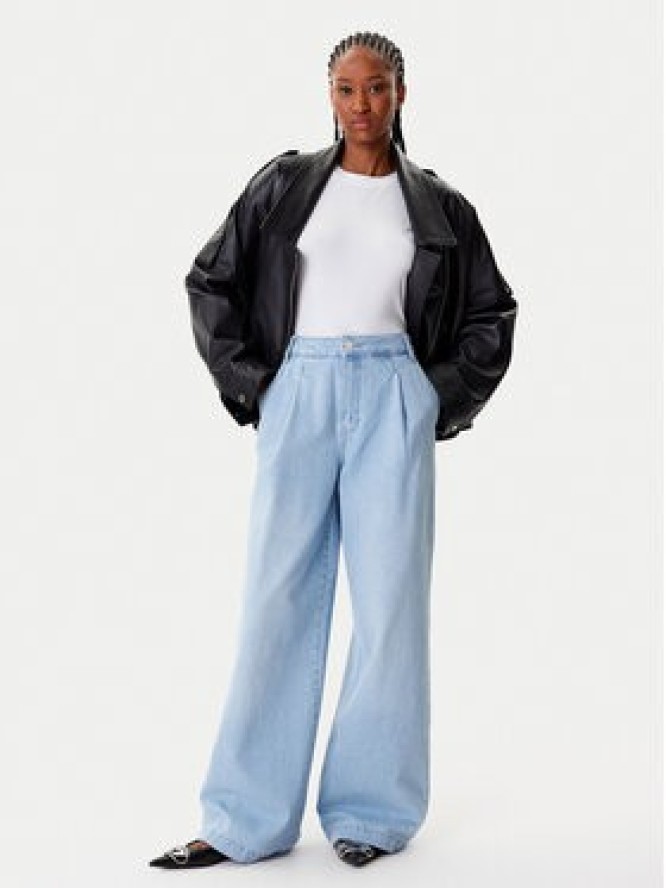 Armani Exchange Jeansy XW001105 AF14494 MB003 Niebieski Wide Leg