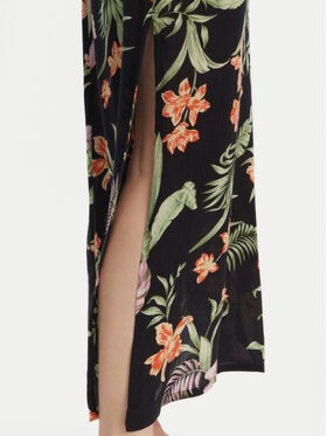 Roxy Sukienka letnia ERJWD03885 Czarny Regular Fit