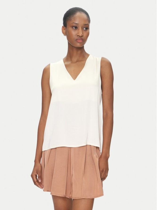 ViCOLO Bluzka TD0765 Écru Regular Fit
