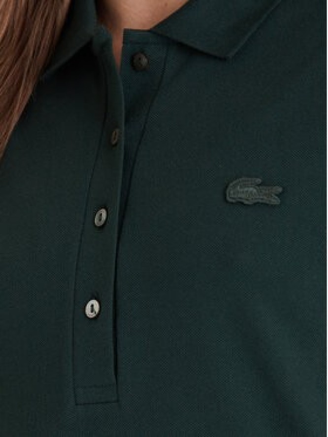 Lacoste Polo PF5462 Zielony Slim Fit