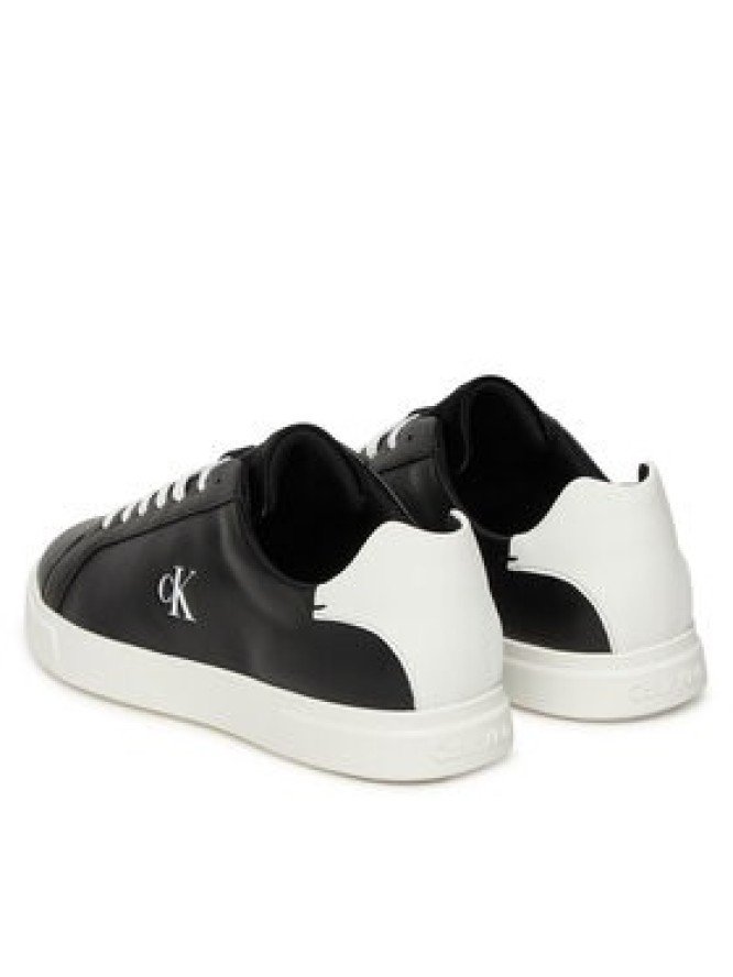 Calvin Klein Sneakersy Low Pro Cups Lth Mg HW0HW02823 Czarny