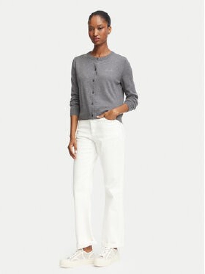 Guess Jeans Kardigan W6BR02 Z1245 Szary Regular Fit