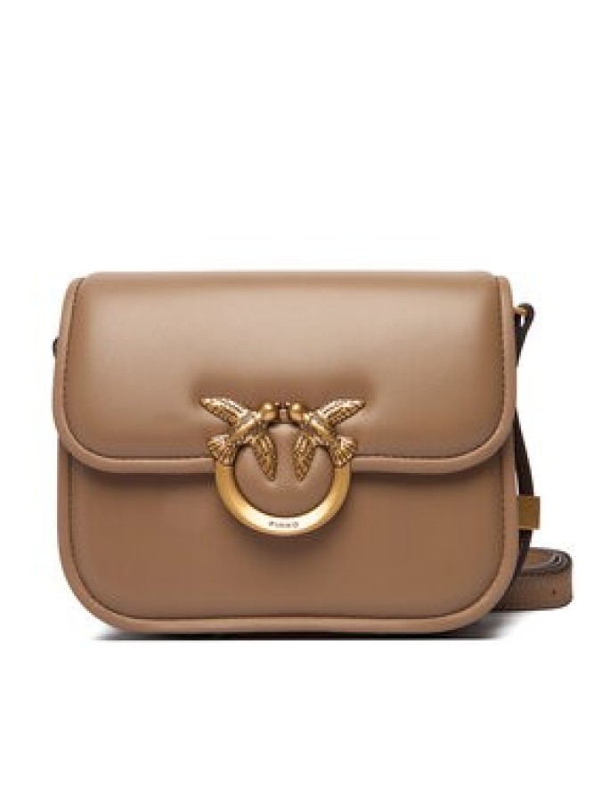 PINKO Torebka Love Box Bag Fl Mini PE 25 PLTT 104297 A26L Brązowy