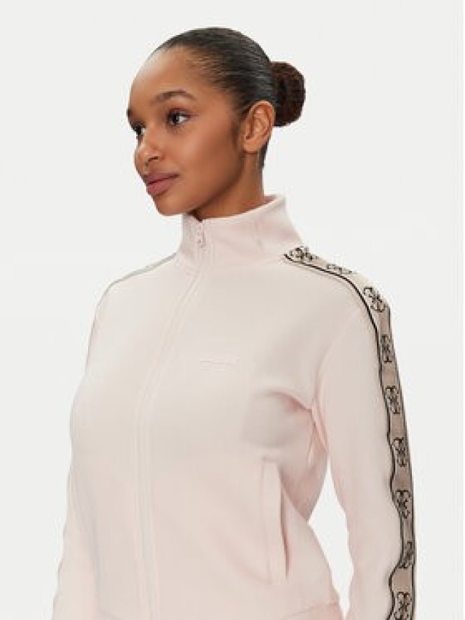 Guess Bluza V2YQ16 KB3P2 Różowy Regular Fit