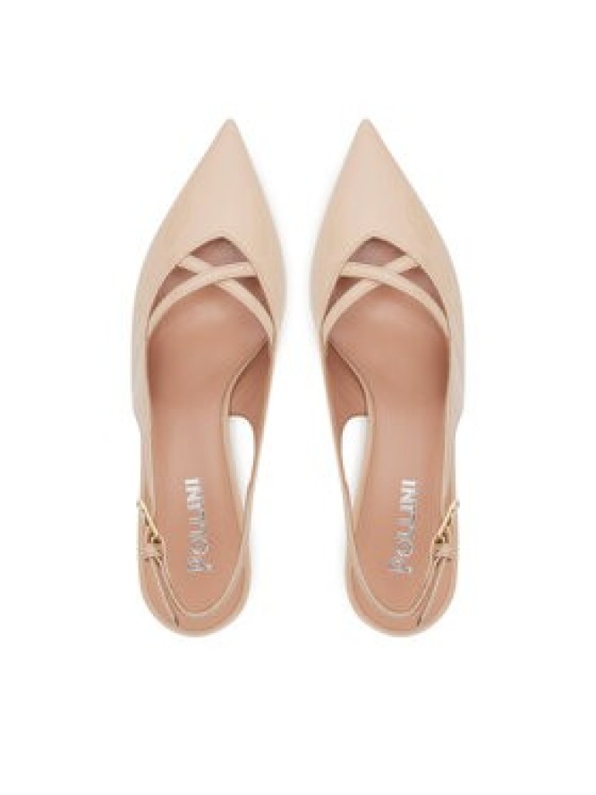 Pollini Czółenka SA10125C1MTB0122 Beżowy