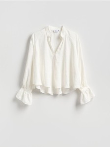 Koszula z modalem - złamana biel