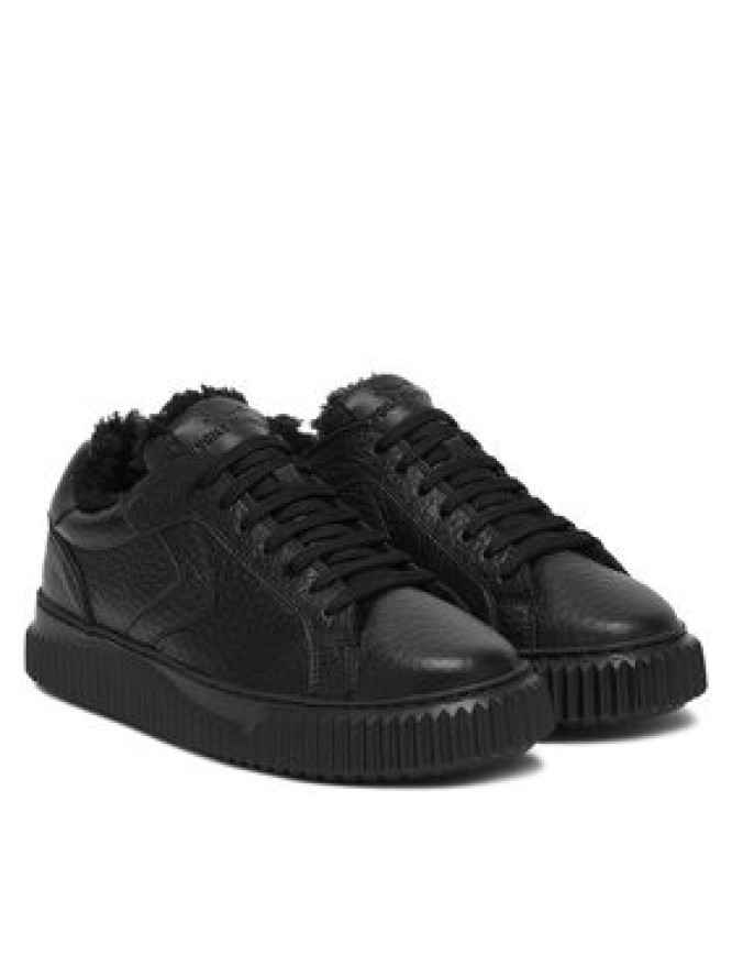 Voile Blanche Sneakersy Lipari Fur 2017113-17 Czarny