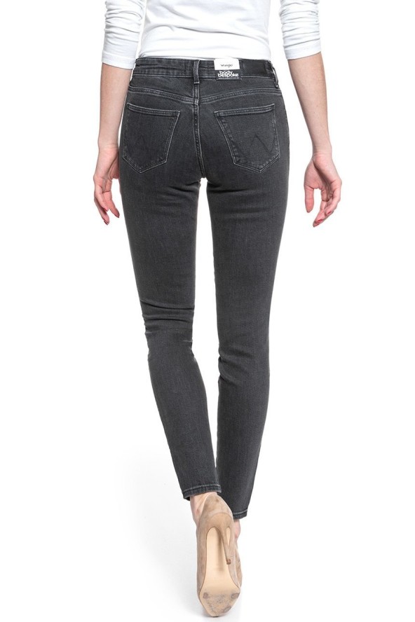 WRANGLER SKINNY SOFT BLACK W28KJF21R 112128281