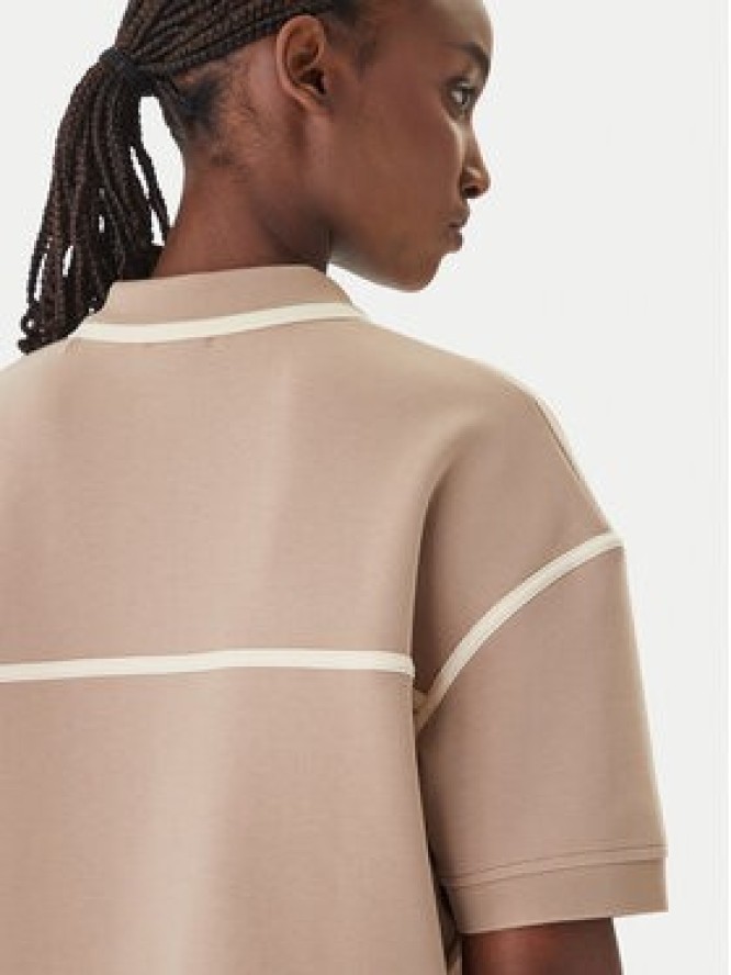 Guess Polo V6GP01 K2945 Beżowy Oversize