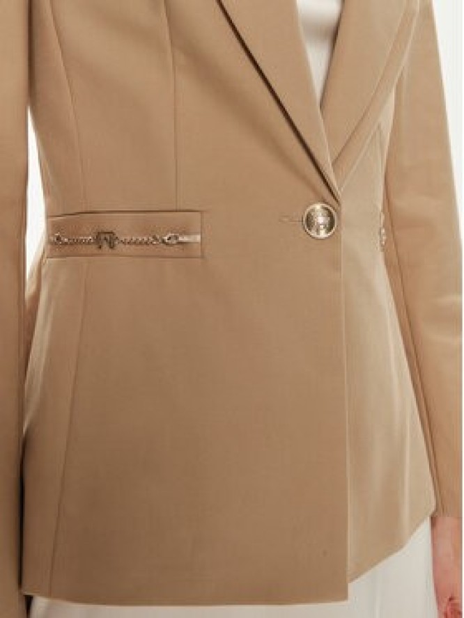 Marciano Guess Marynarka 4YGN04 7124A Beżowy Slim Fit