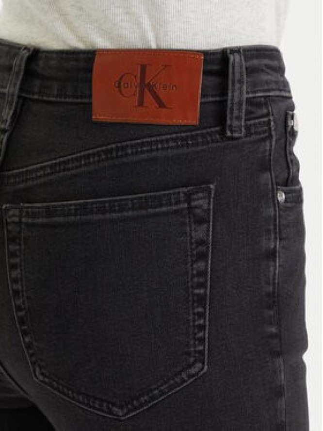 Calvin Klein Jeans Jeansy LV047E632G Czarny Skinny Fit
