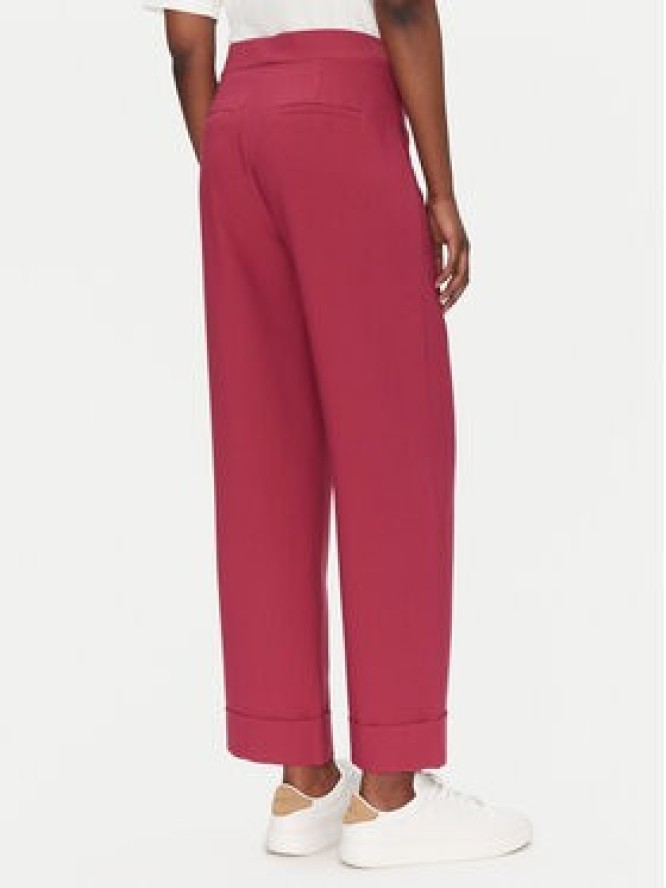 ONLY Spodnie materiałowe Casey 15338822 Fioletowy Cropped Fit