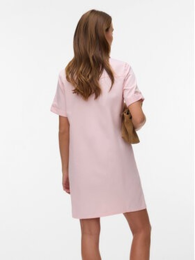 Vero Moda Sukienka jeansowa Jennie 10309665 Różowy Regular Fit