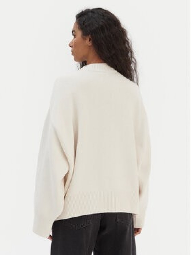 HUGO Sweter Shelly B 50554217 Écru Oversize