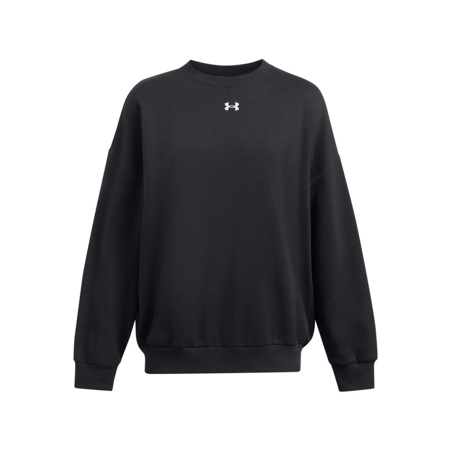 Oversize damski sweatshirt z okrągłym dekoltem Under Armour Icon Fleece