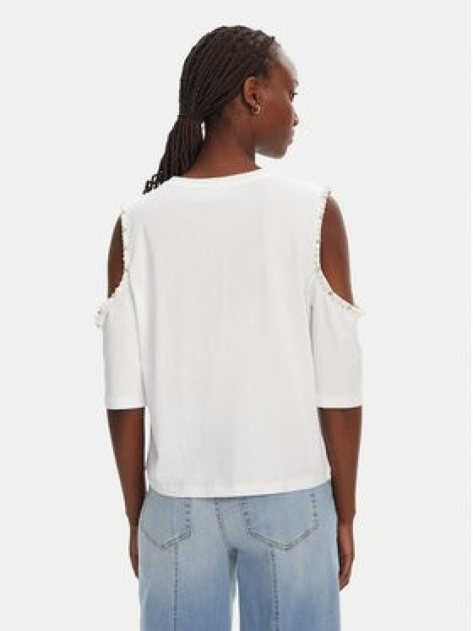 Liu Jo Bluzka WA5183 JS923 11110 Biały Regular Fit