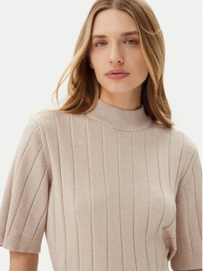 Bruuns Bazaar Sweter Anemones BBW4521 Beżowy Regular Fit