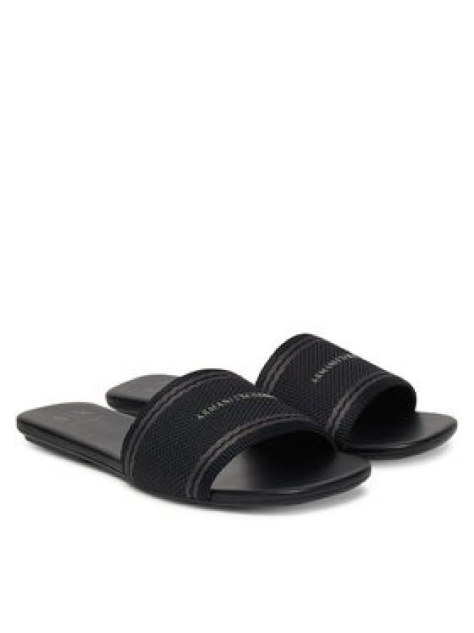 Armani Exchange Klapki XW002569 AF22793 MZ192 Czarny