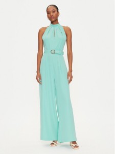 Rinascimento Kombinezon CFC0123364003 Turkusowy Regular Fit